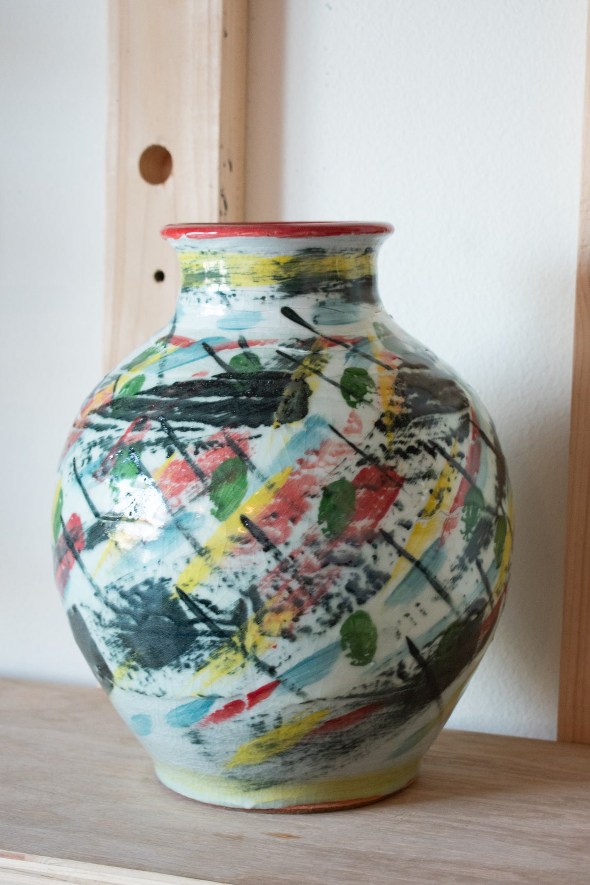 Statement Vase – Canvas No. 59 – 12.5″