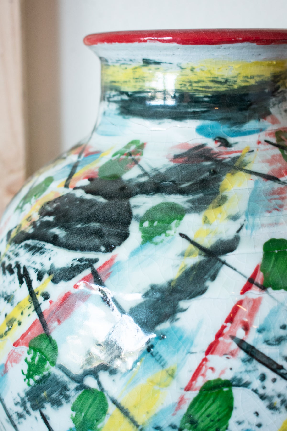 Statement Vase – Canvas No. 59 – 12.5″