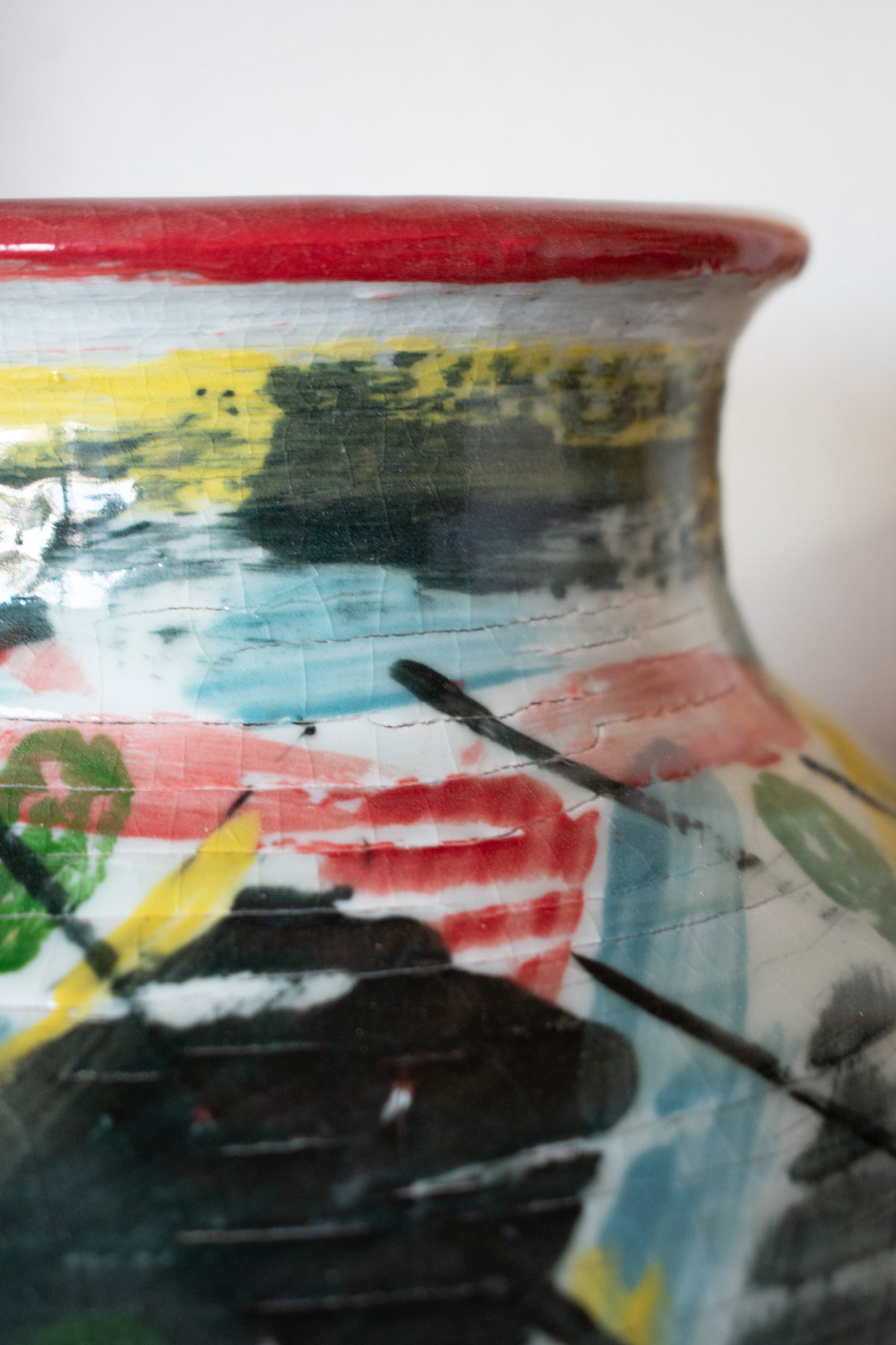 Statement Vase – Canvas No. 59 – 12.5″