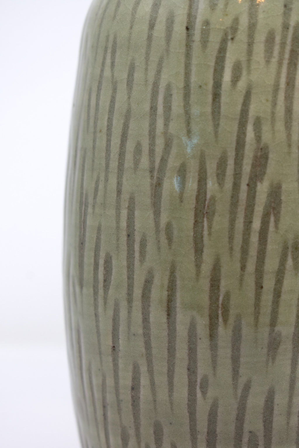 Moss Carved Vase No. 31 - 11.5"
