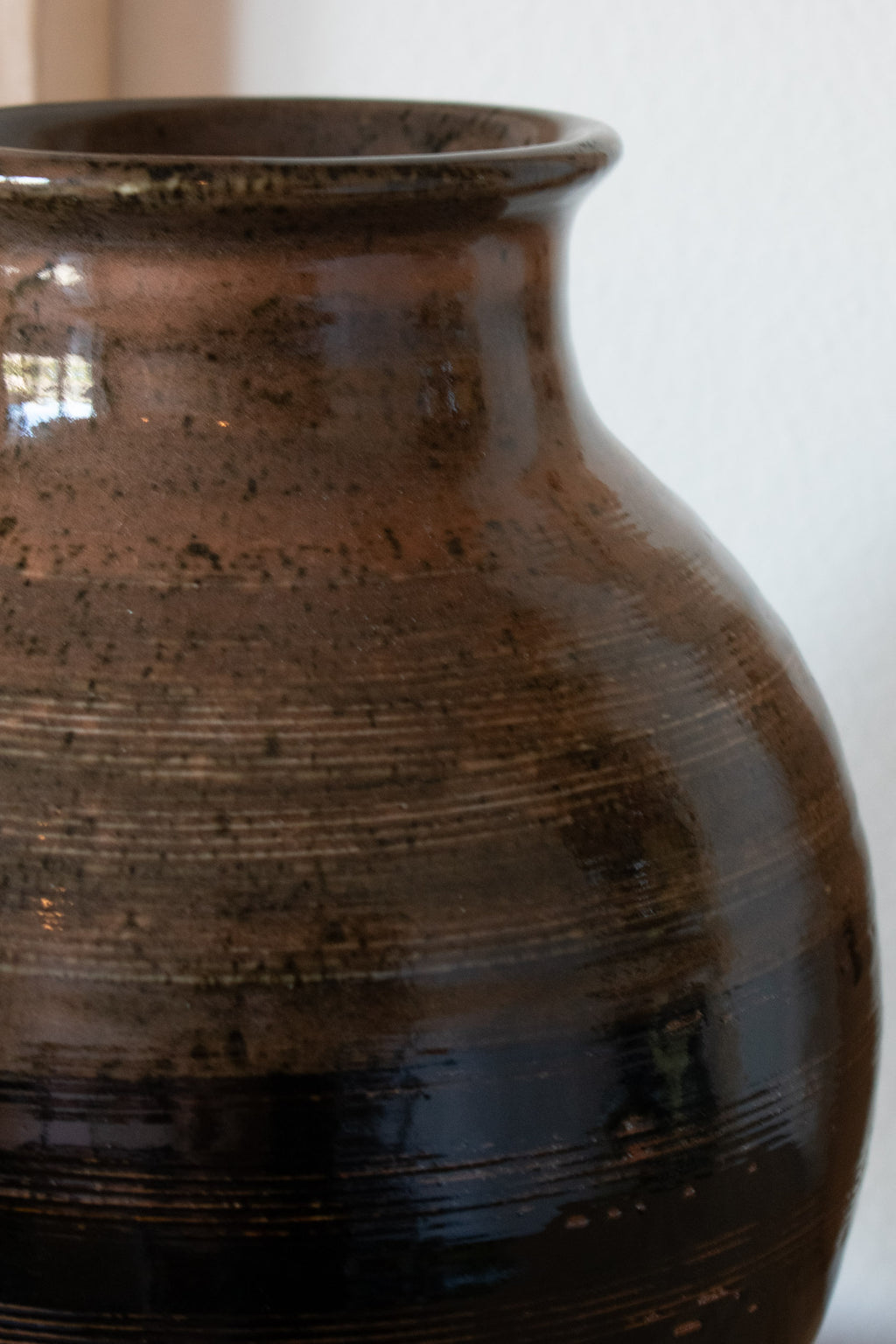 Ribbed Vase – Earth No. 61 – 10″