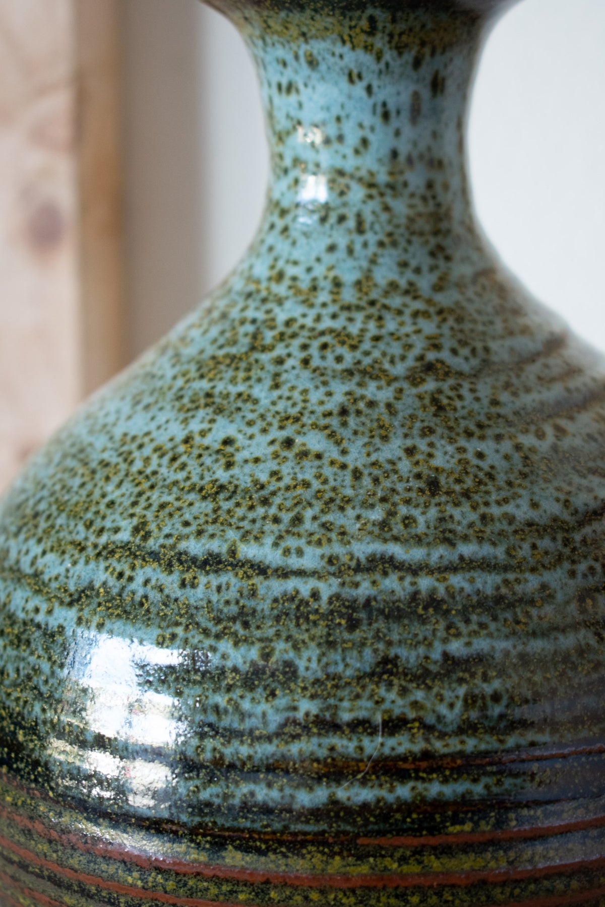 Bottle Vase – Mist & Earth No. 62 – 10″
