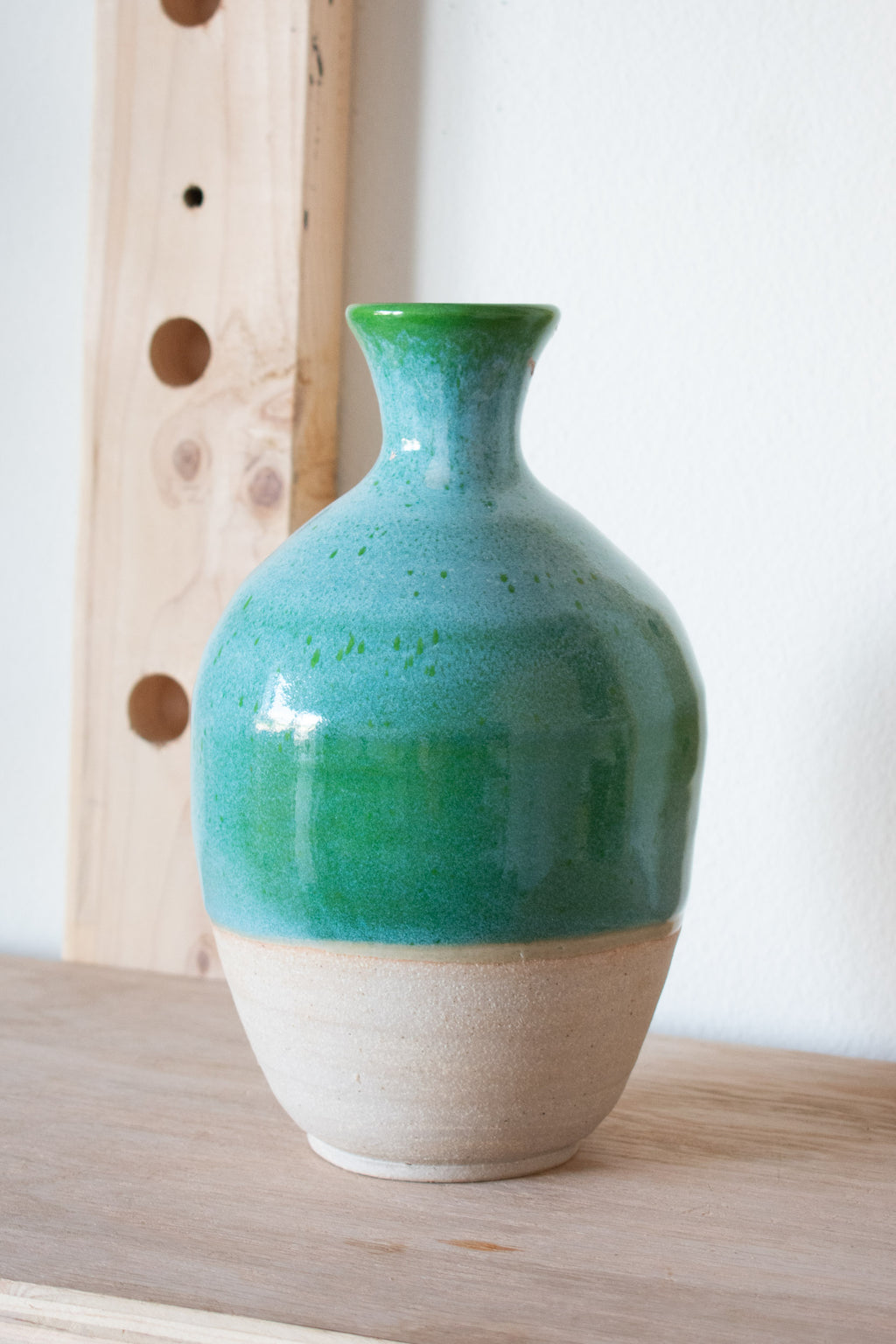 Bottle Vase – Mist No. 63 – 10″