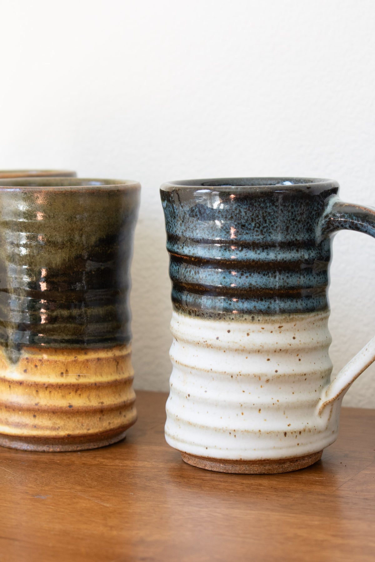 Spiral Mug - Mist & Cream No. 01