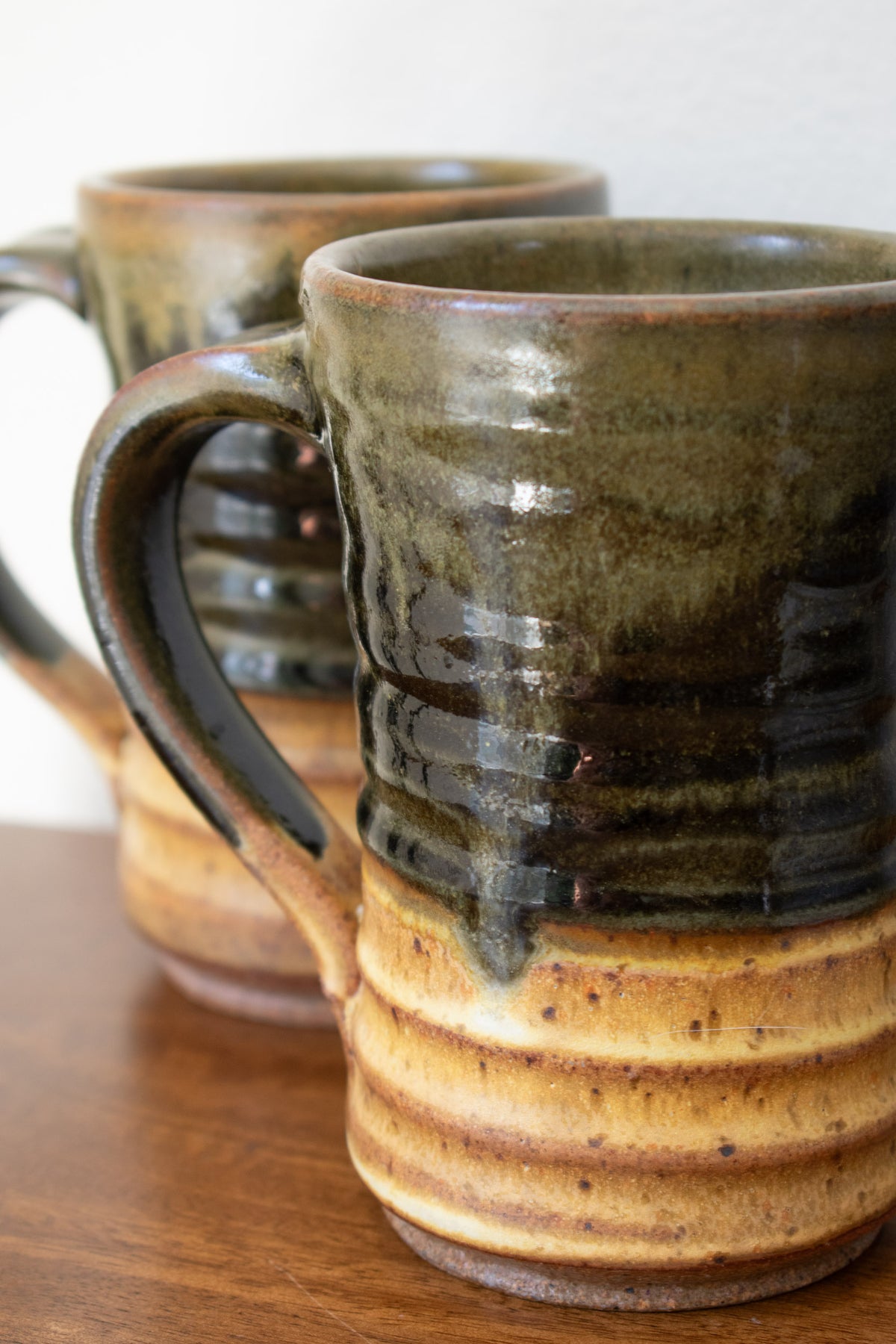 Spiral Mug - Forest & Ochre No. 02