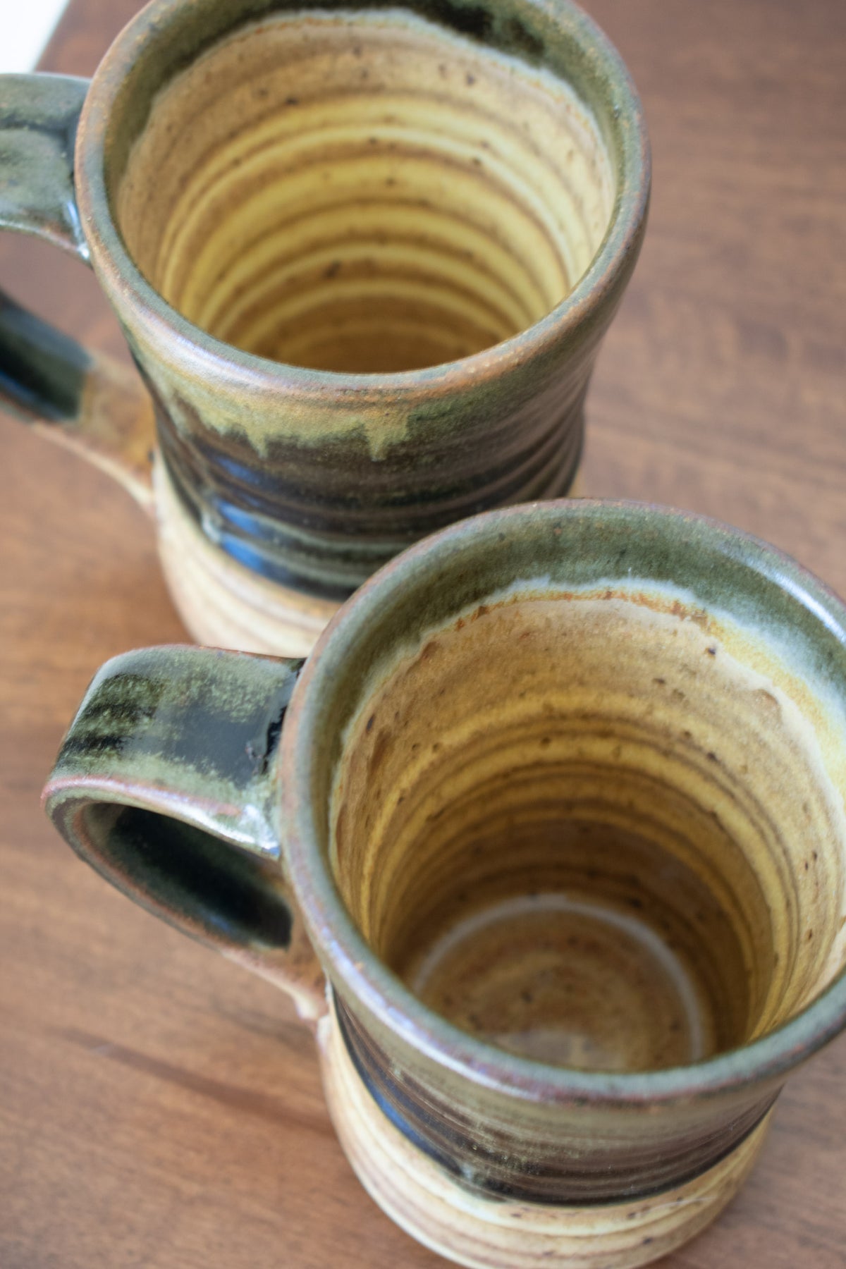 Spiral Mug - Forest & Ochre No. 02
