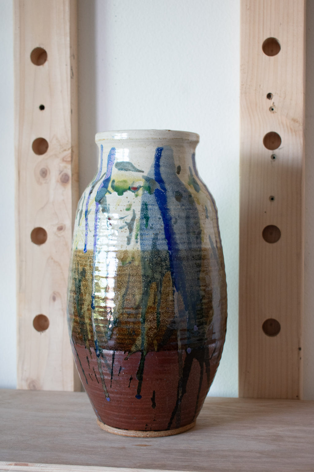 Tall Vase – Canvas No. 67 – 14″
