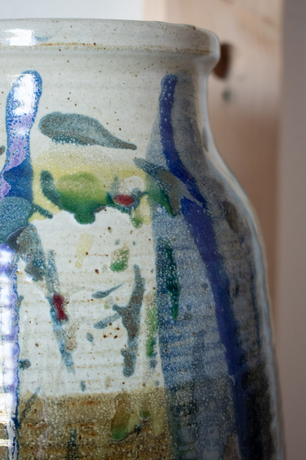 Tall Vase – Canvas No. 67 – 14″