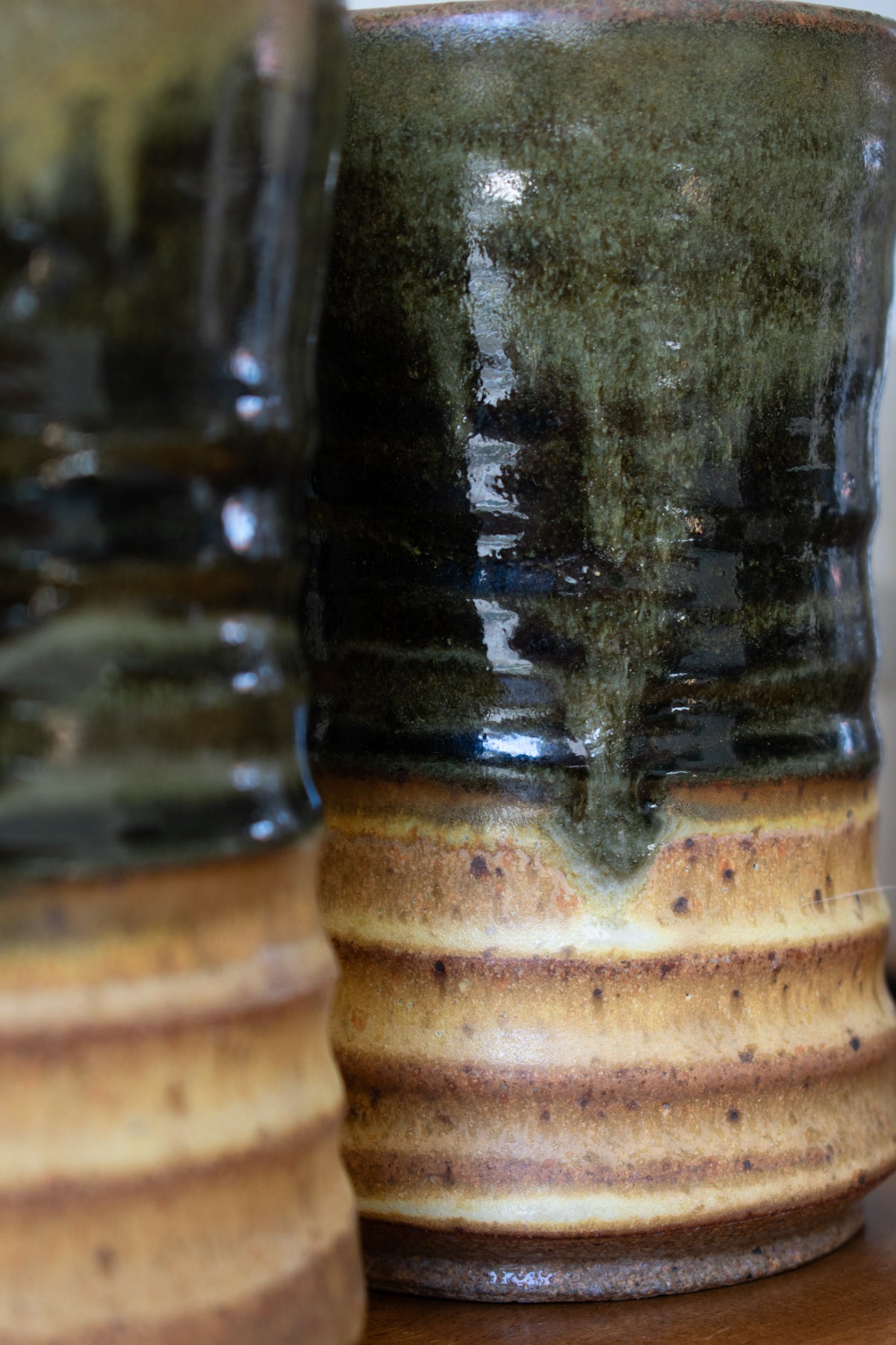 Spiral Mug - Forest & Ochre No. 02