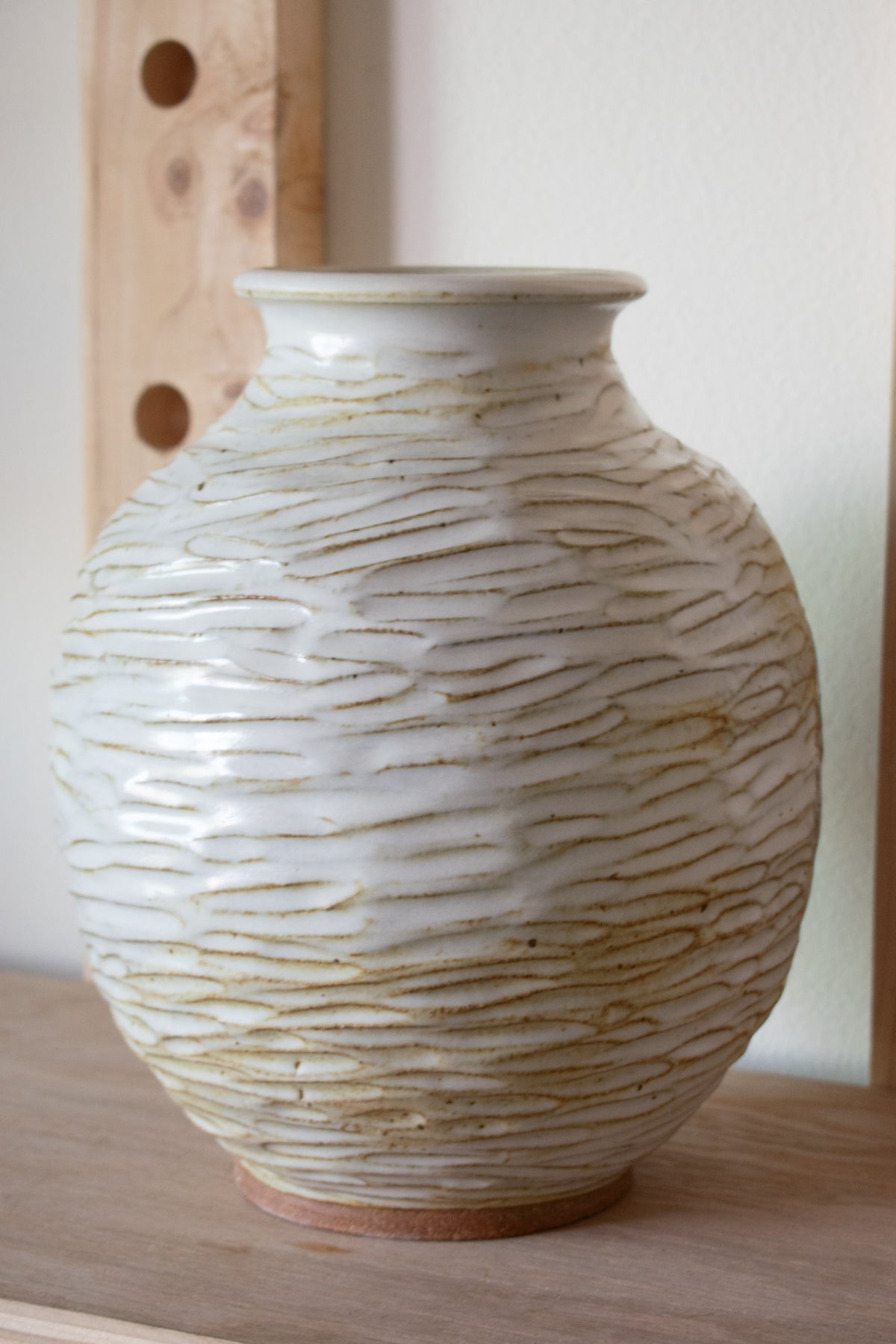 Sculpted Surfer Vase - No. 70 – 11″