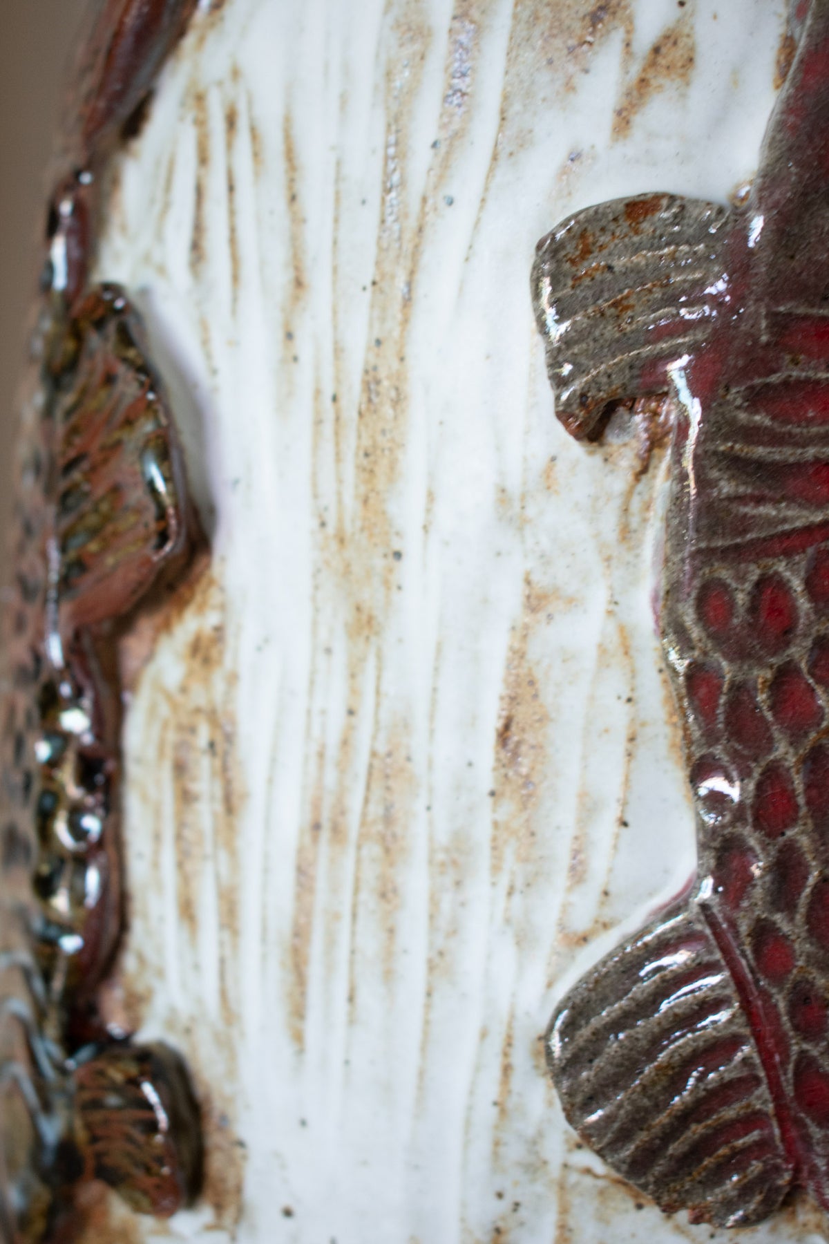 Sculpted Fish Vase – No. 71 – 13″