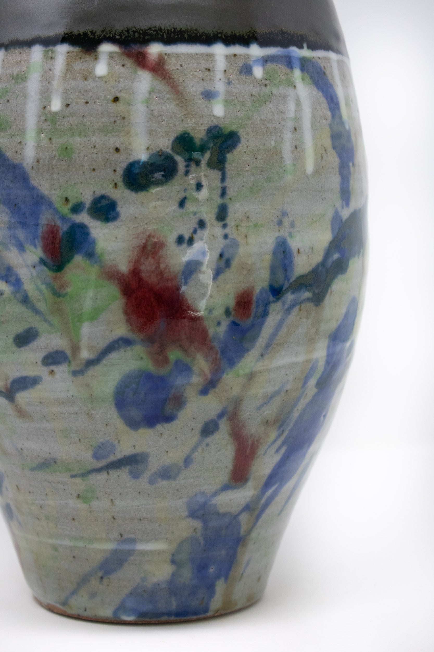 Abstract Splash Vase No. 37 - 13”