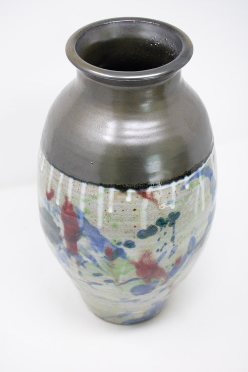 Abstract Splash Vase No. 37 - 13”