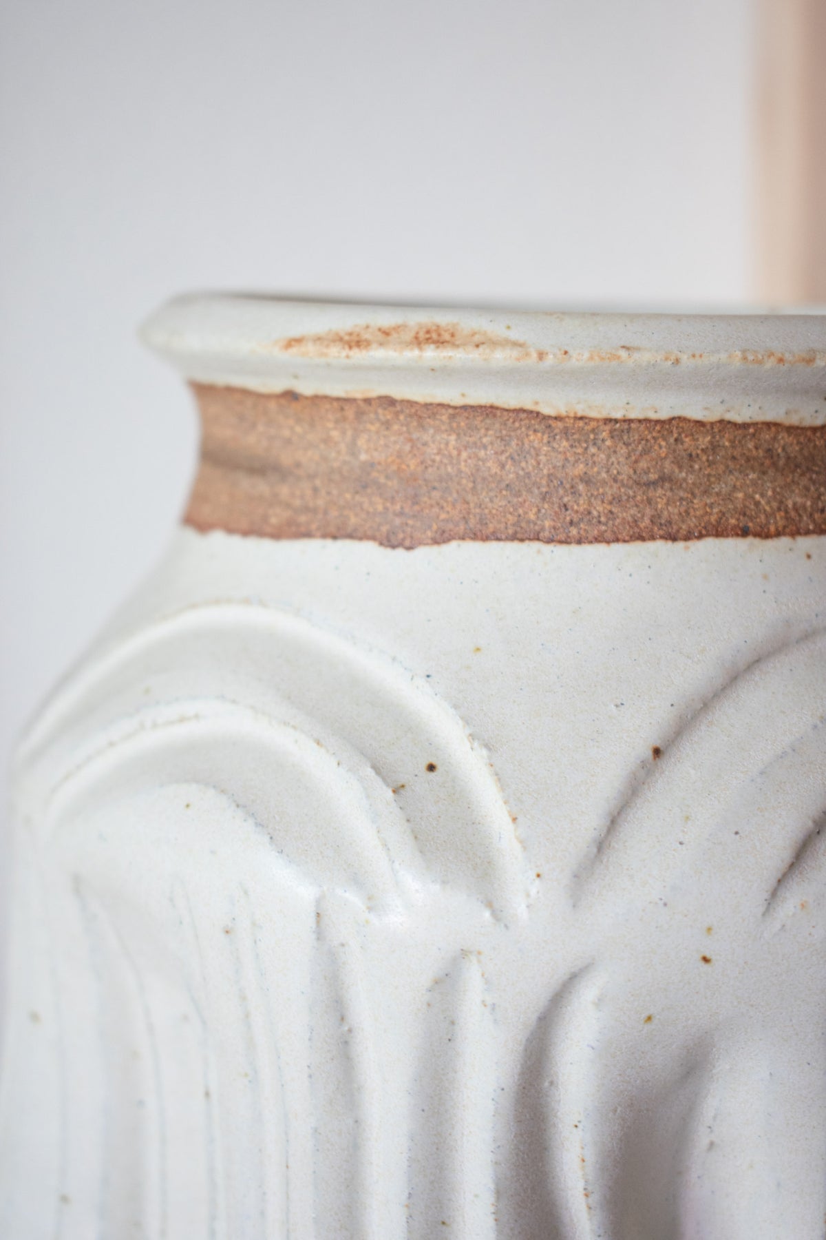 Carved Vase – Bone No. 76 – 9.5″