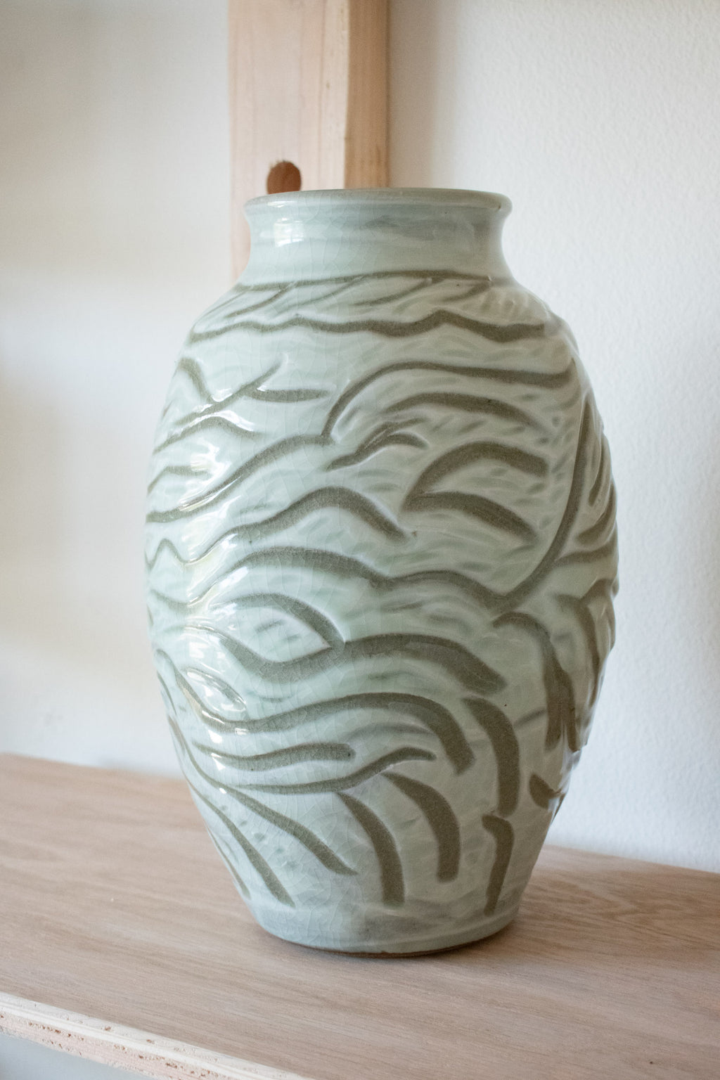 Carved Vase - Stone No. 47 - 13"