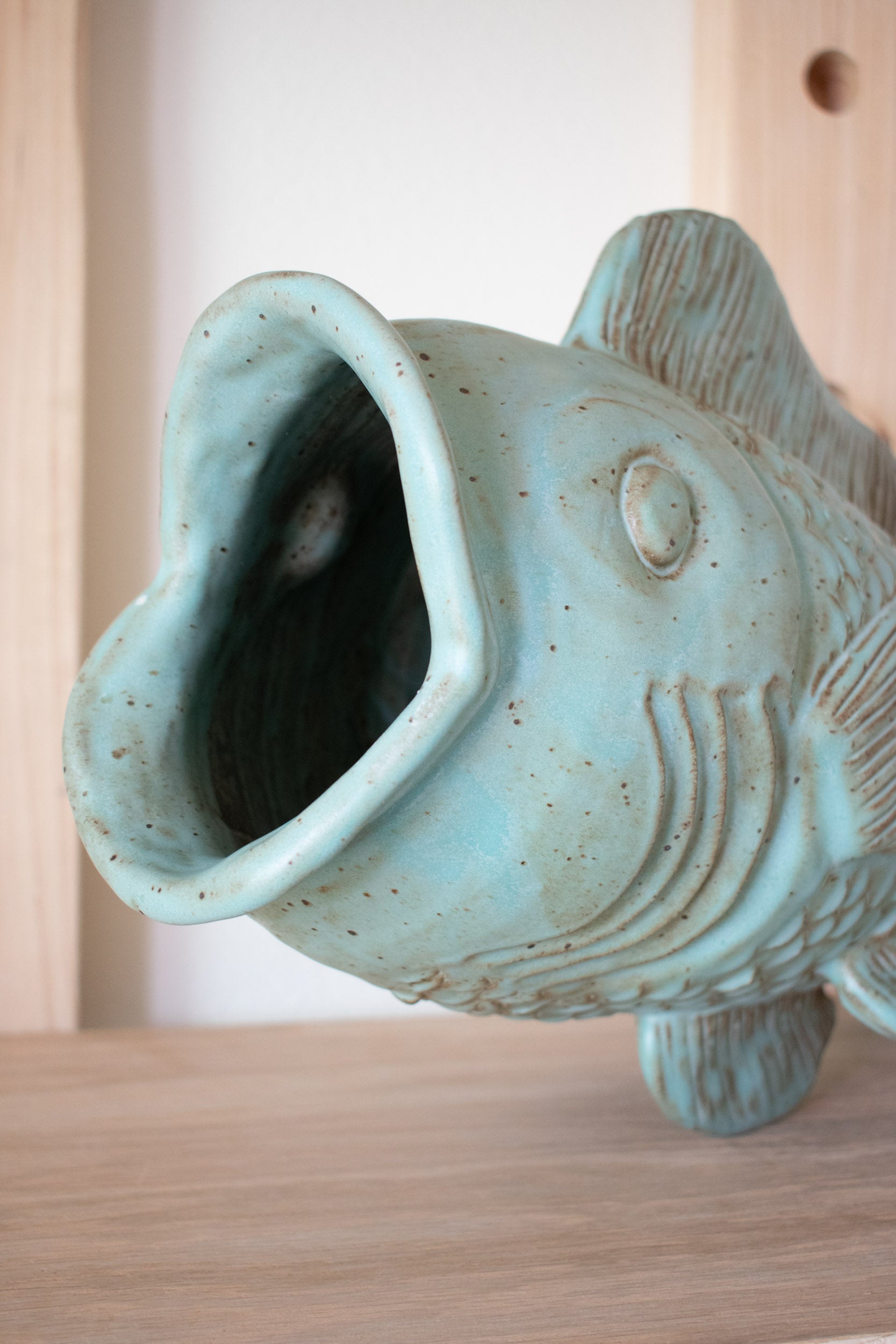 Fish Vase No 01 - Tidewater 15”