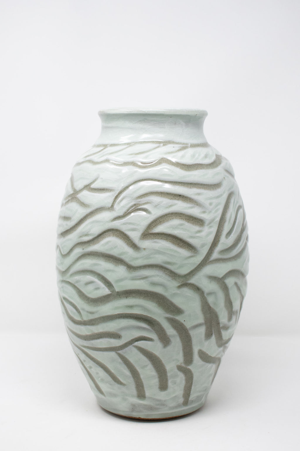 Carved Vase - Stone No. 47 - 13"