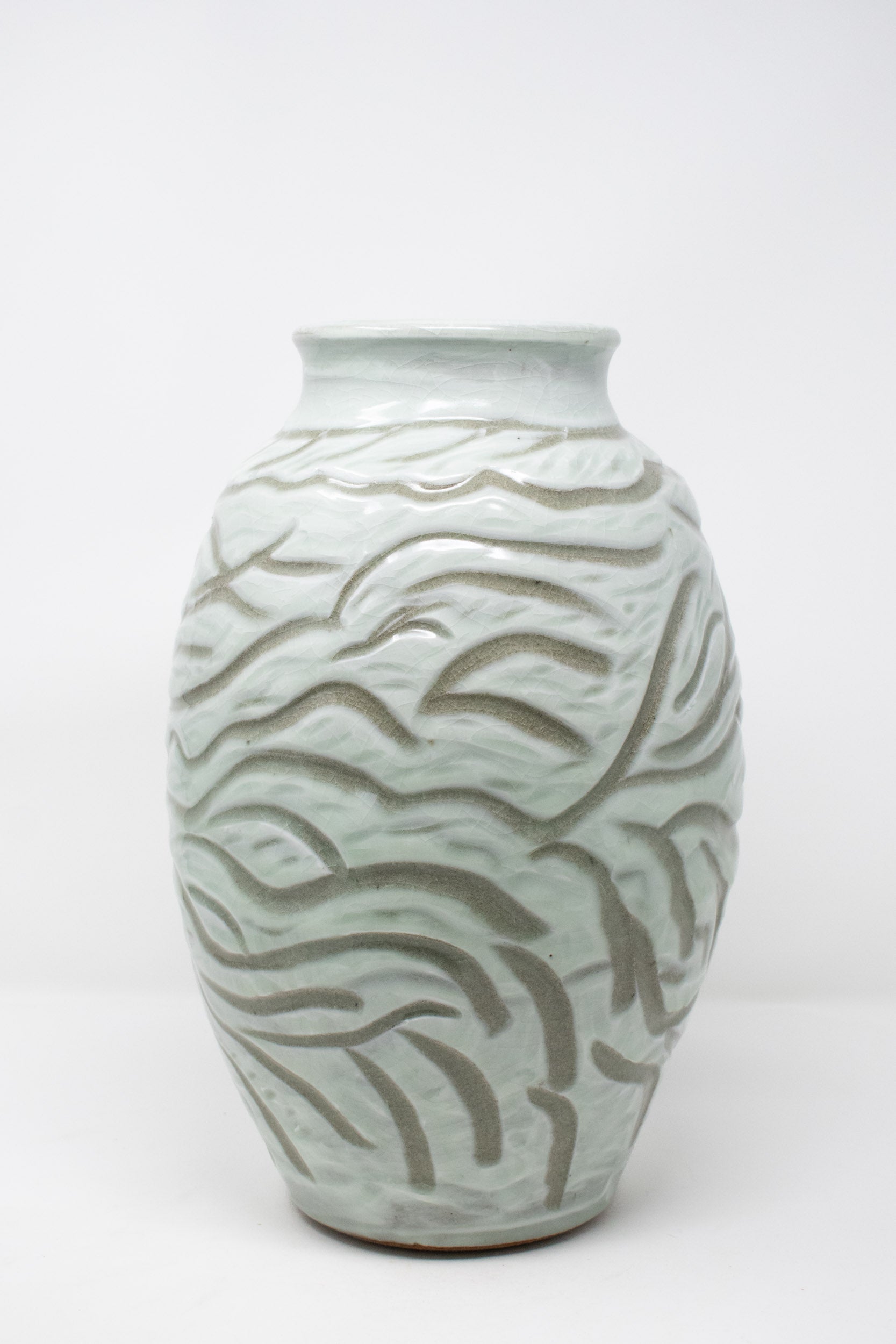 Carved Vase - Stone No. 47 - 13"