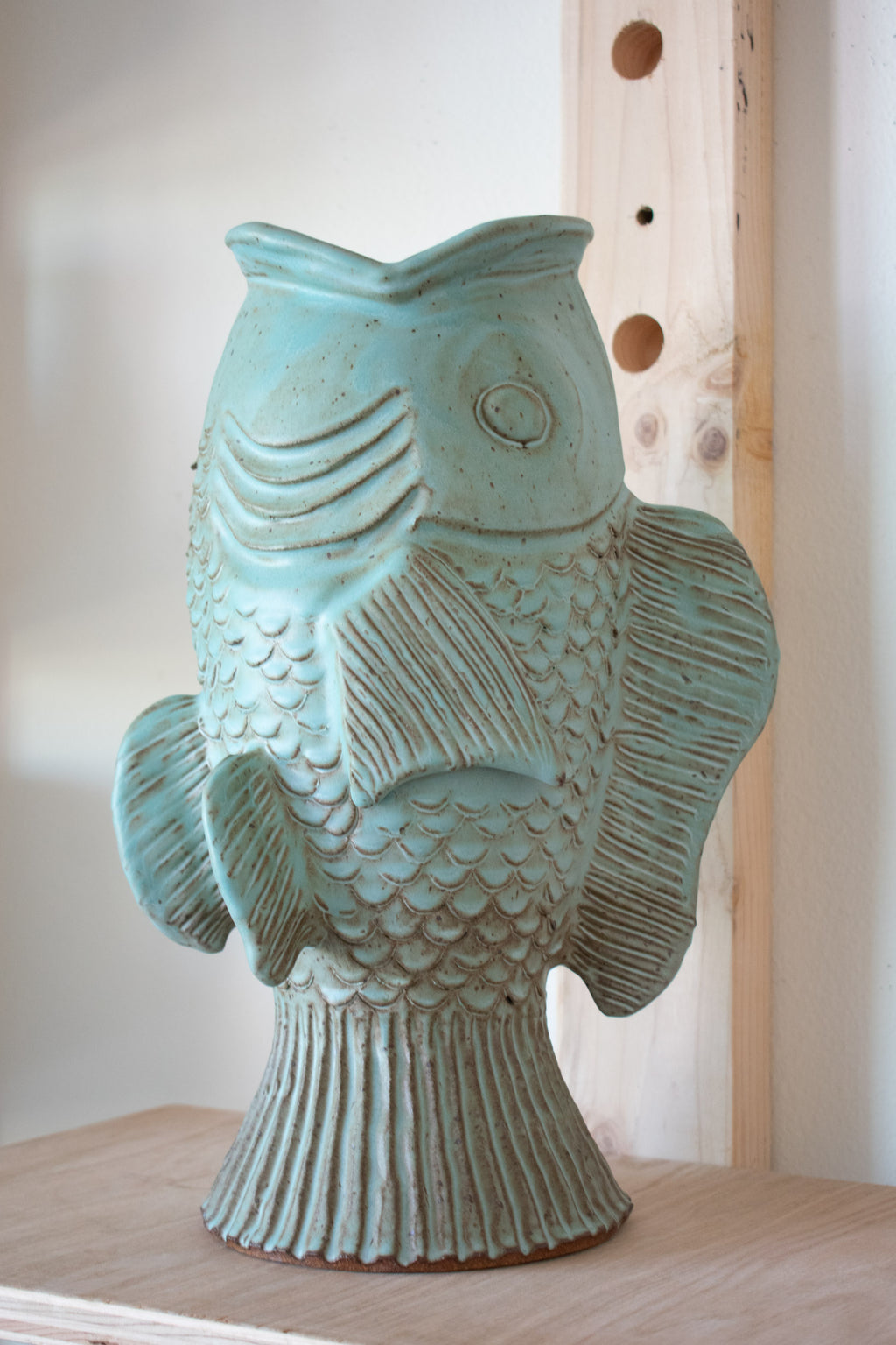 Fish Vase No 01 - Tidewater 15”