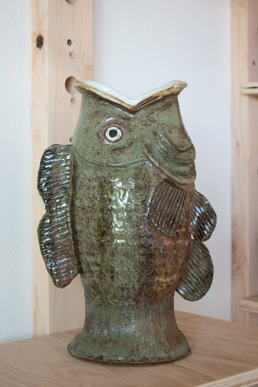 Fish Vase No 03 - Marsh 14”