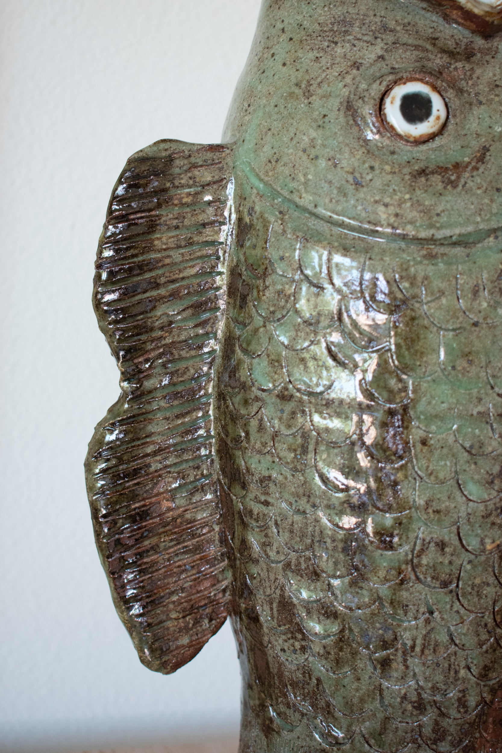 Fish Vase No 03 - Marsh 14”
