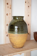 Ribbed Vase - Forest No. 51- 13"
