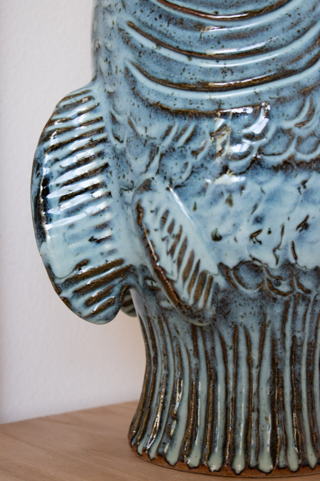 Fish Vase No 04 - Mist 14”
