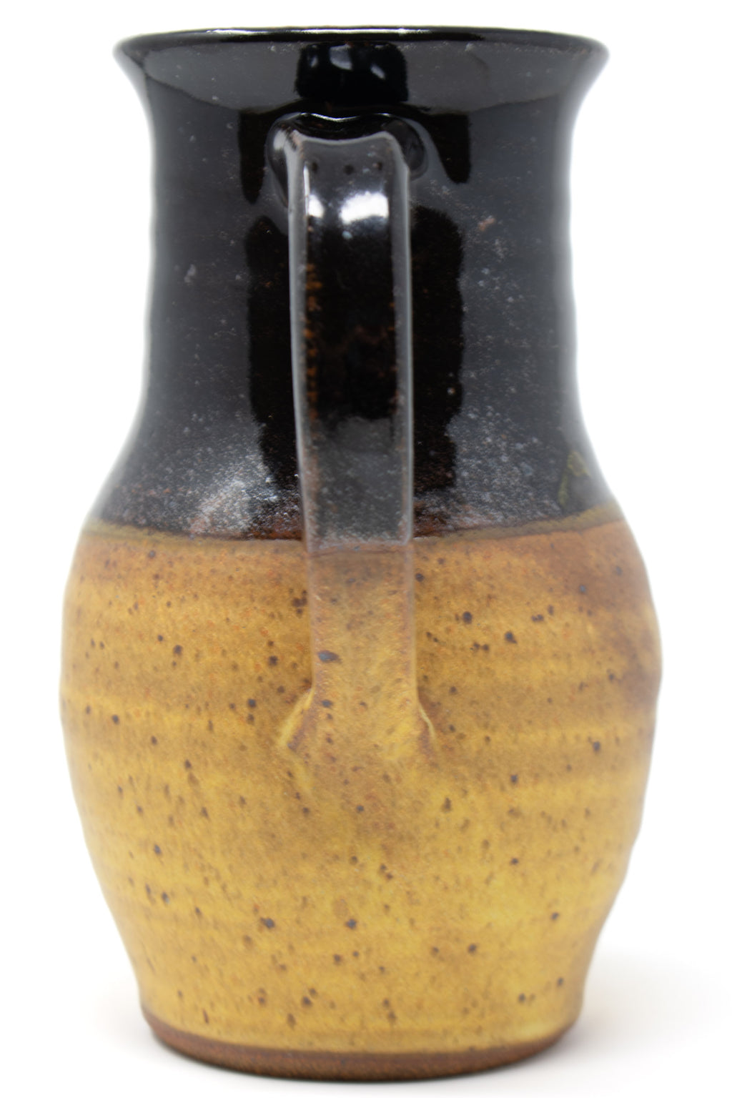 Black & Ochre Pitcher No. 01 – 8”