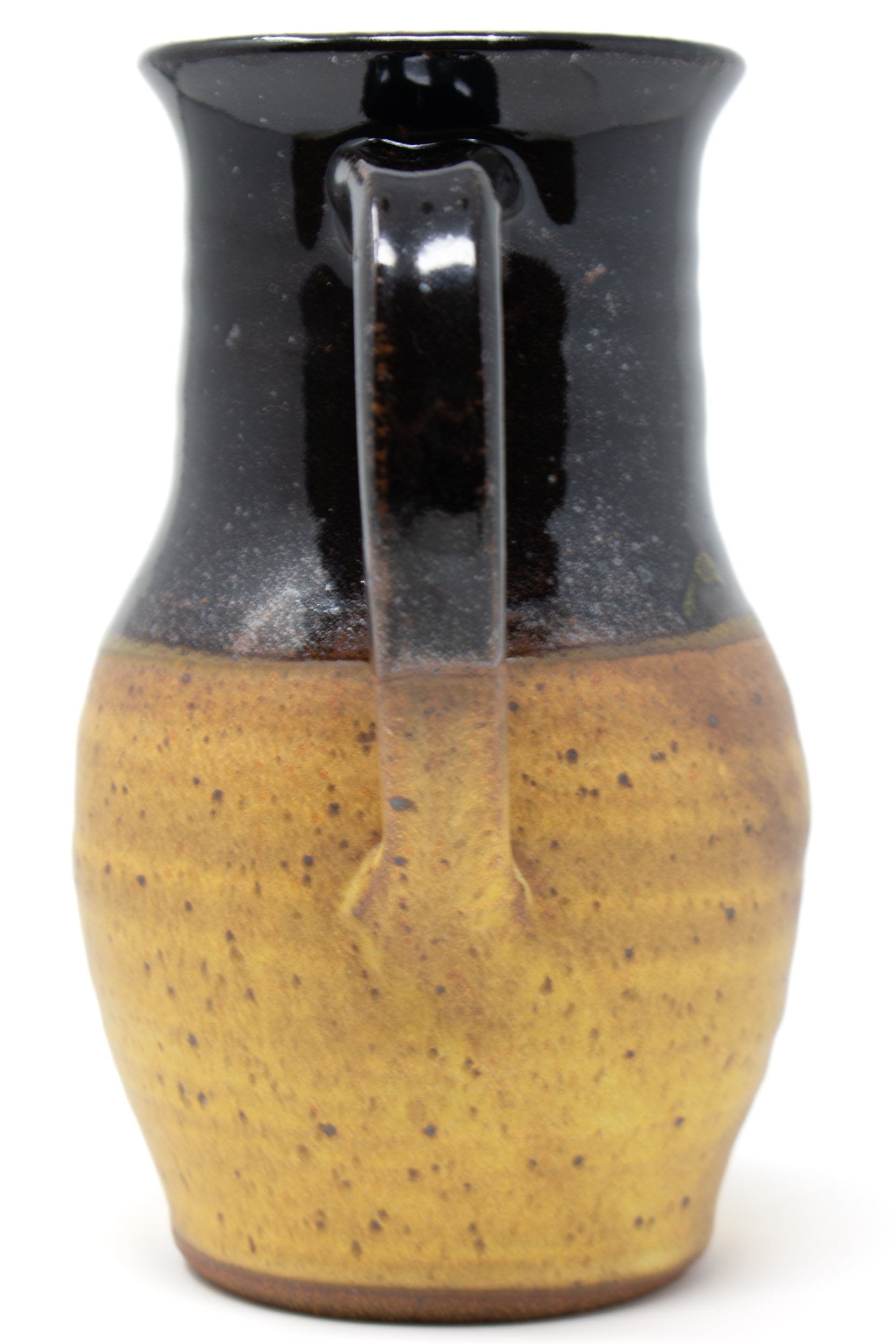 Black & Ochre Pitcher No. 01 – 8”