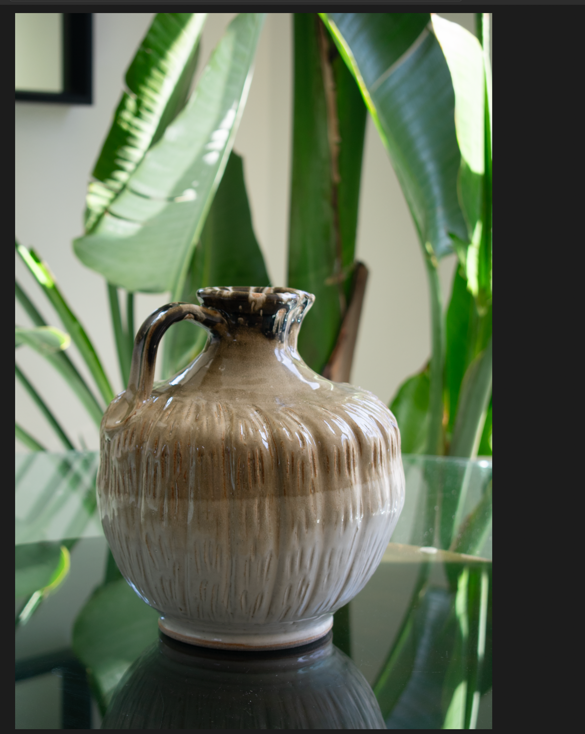 Handled Vessel - One of One 9.5"