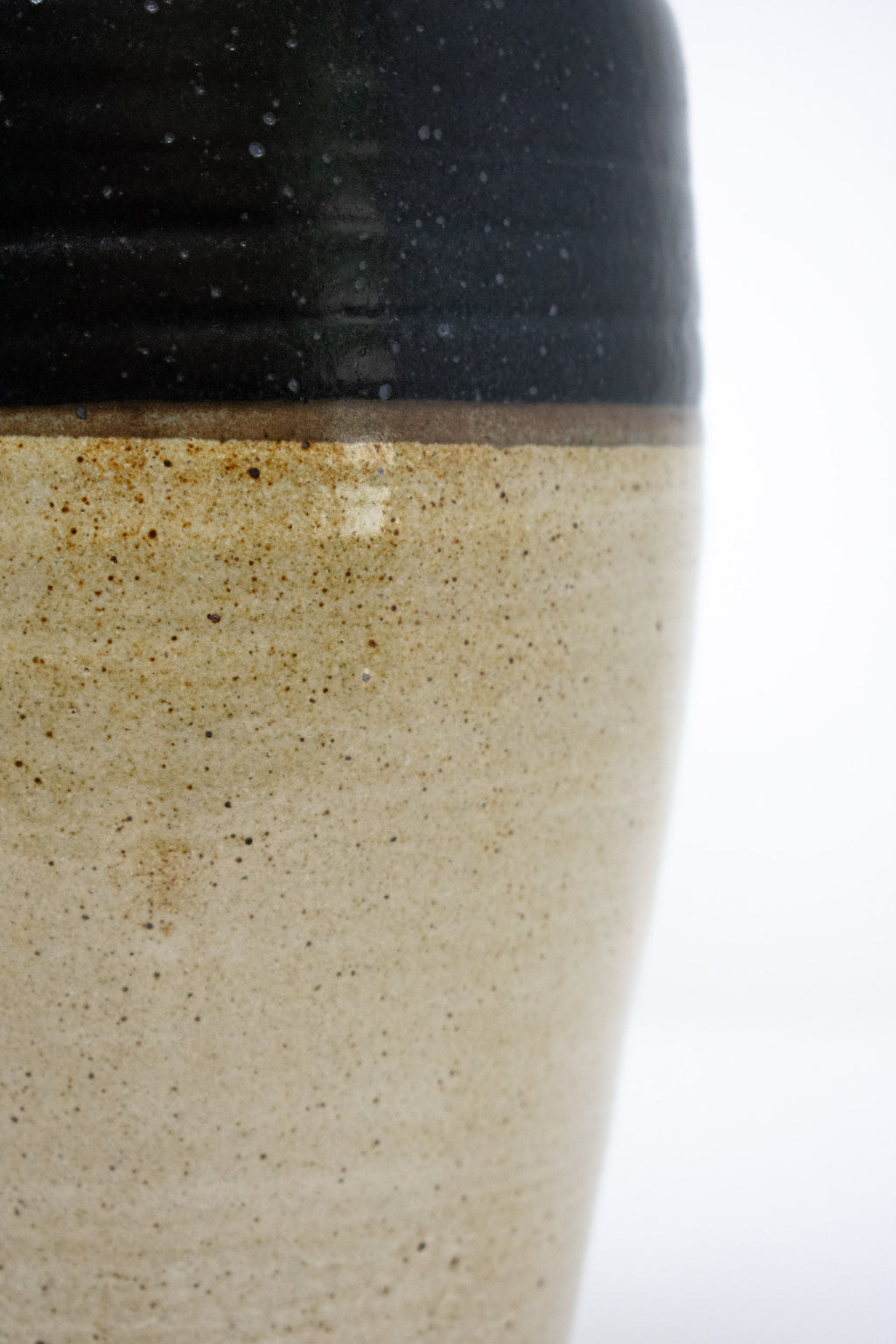 Black & Sand Vase No. 28 – 11.5”