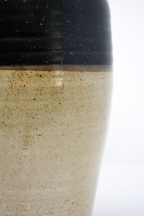 Black & Sand Vase No. 28 – 11.5”