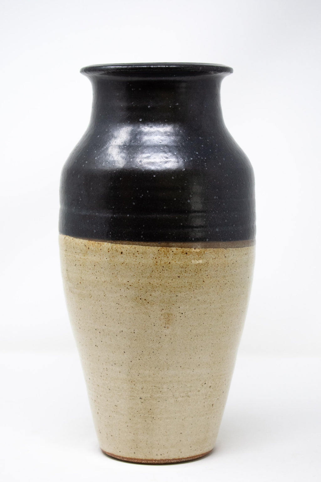 Black & Sand Vase No. 28 – 11.5”