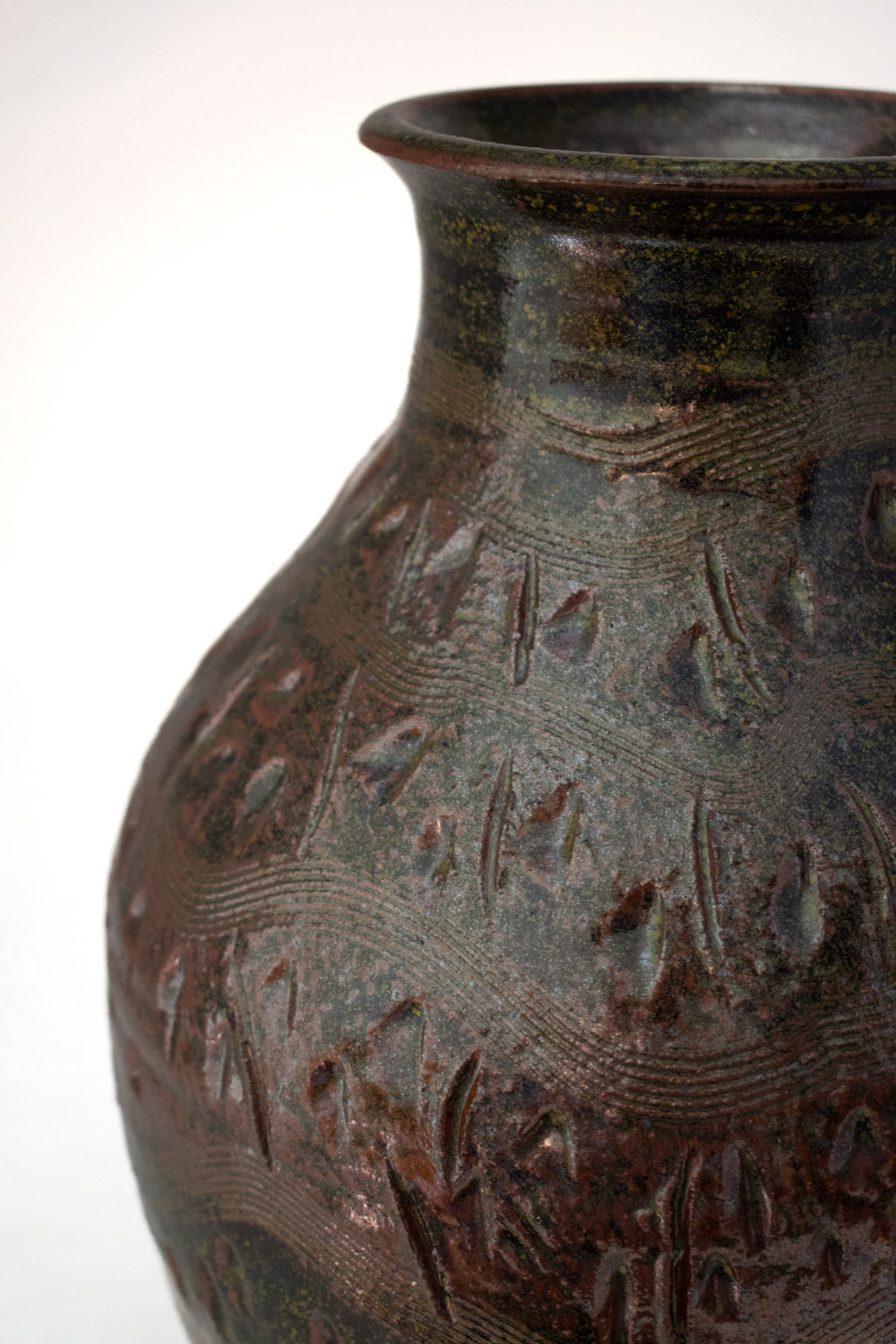 Ember Carved Vase No. 26 – 12"
