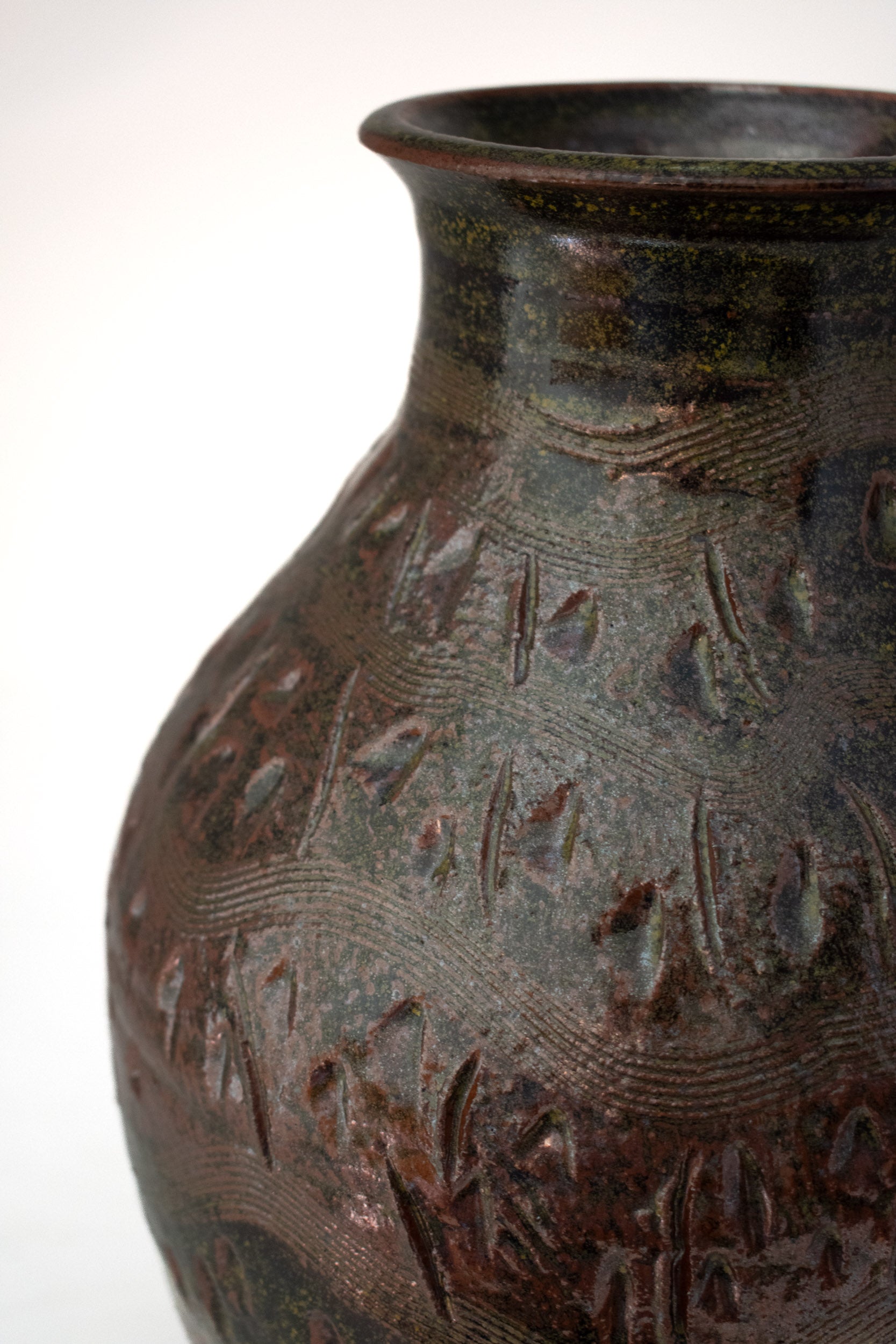 Ember Carved Vase No. 26 – 12"