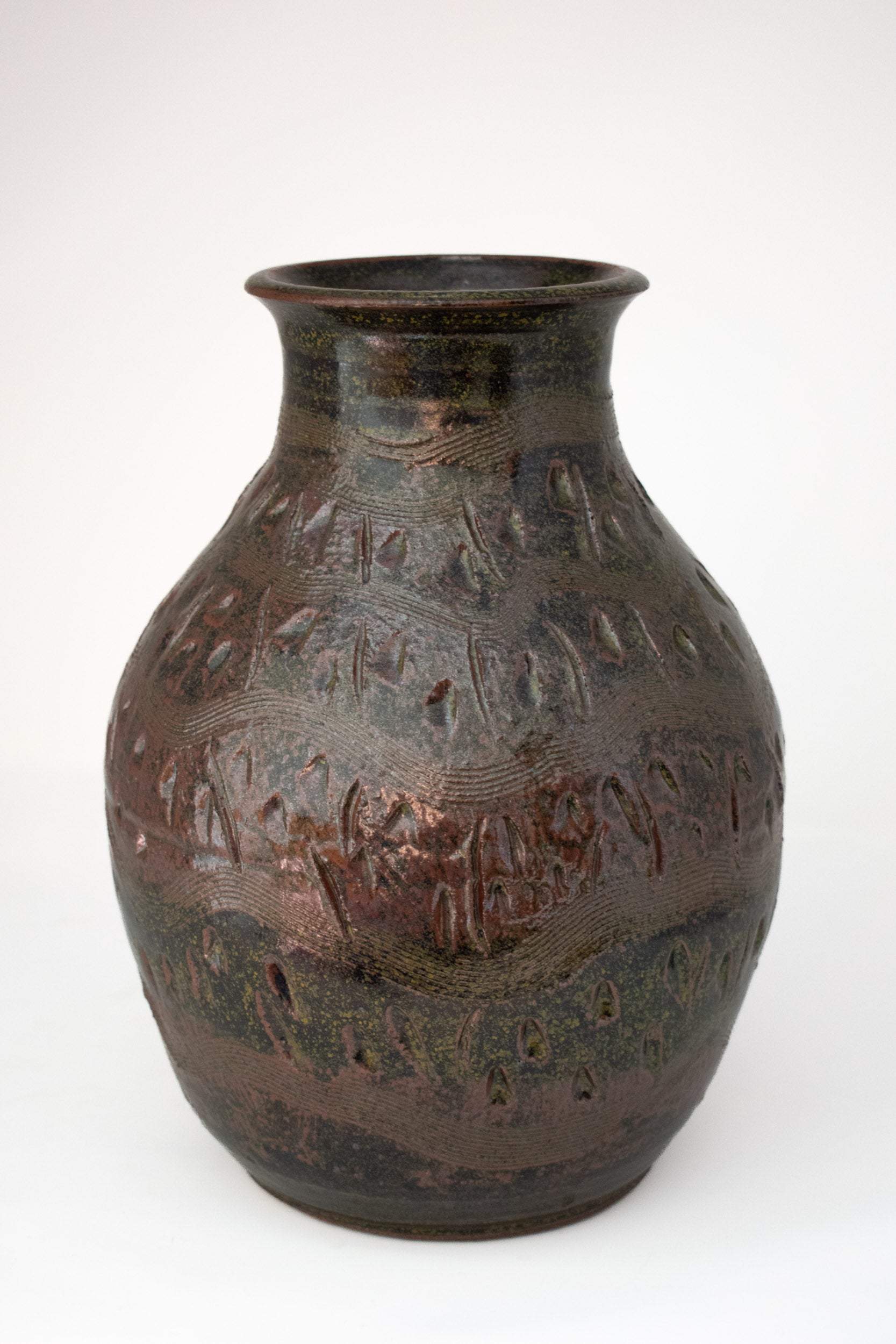 Ember Carved Vase No. 26 – 12"
