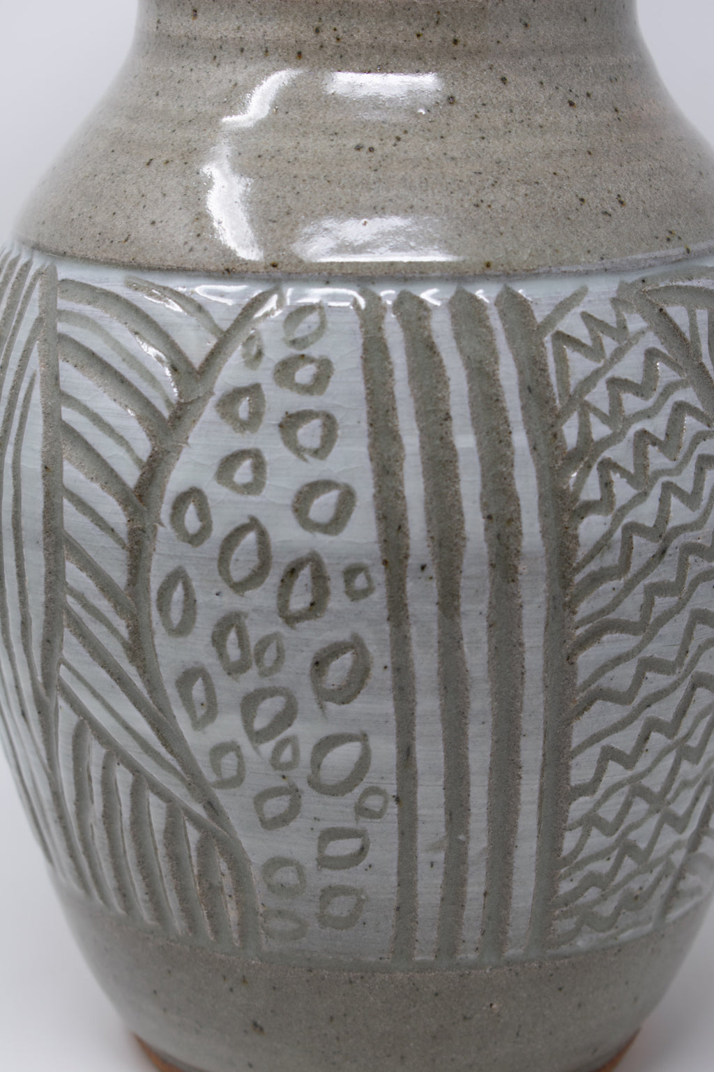 Stone Carved Vase No. 13 – 14"