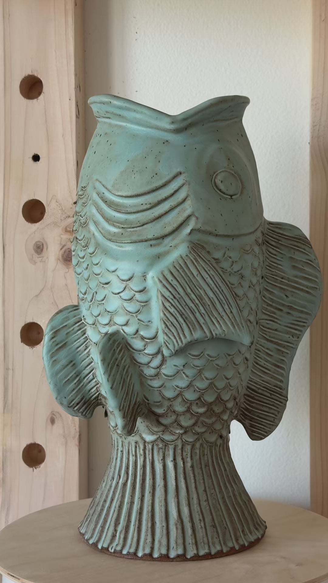 Fish Vase No 01 - Tidewater 15”